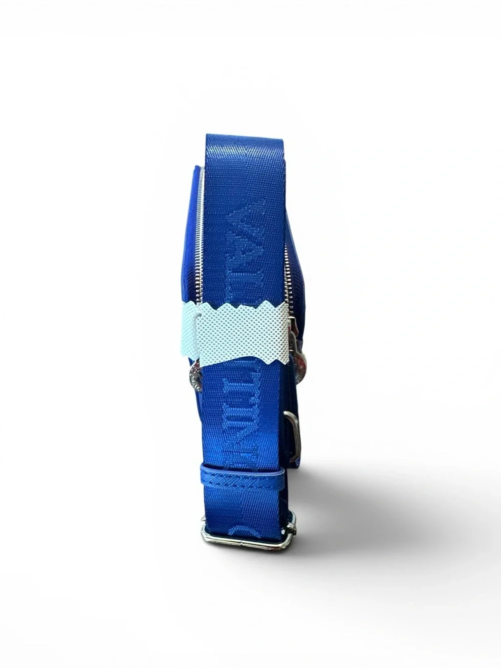 Valentino Orlandi Blue Camera Bag with Adjustable Crossbody Strap